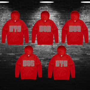 Rep the Code Hoodie - Red (PRE ORDERS)