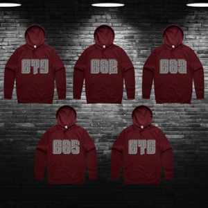 Rep the Code Hoodie - Burgundy (PRE ORDERS)