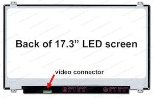 Replacement Super Slim LED For 17.3inch 40pin B173ZAN01.0