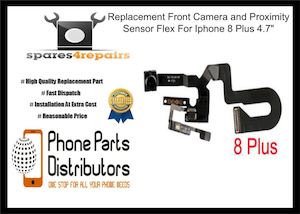 Replacement Front Camera and Proximity Sensor Flex For Iphone 8 Plus 5.5"