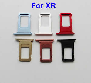 Replacement Sim Card Tray For Iphone XR Red