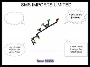 Replacement iPad 3 / Ipad 4 Power On Off Volume Flex Cable