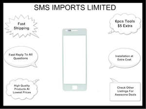 Replacement Glass Samsung Galaxy S2 White