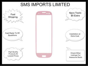 Replacement Glass Samsung Galaxy S3 i9300 i9305 Pink