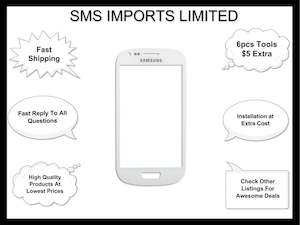 Replacement Glass for Samsung Galaxy S3 Mini White