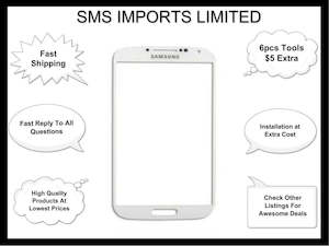 Replacement Glass for Samsung Galaxy S4 Mini White