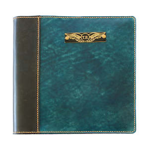 CASA (Australia) Pilot Logbook Cover - 2 colour spine / front, wings / initials plate