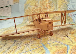 Leather or leather substitute goods: Tiger Moth Biplane - Ply Kitset Model - Designed & Made by Model Tech NZ