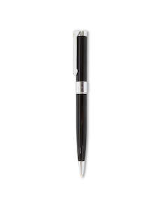 Noblesse Black & Chrome Ball Pen by Pierre Cardin in Presentation Box