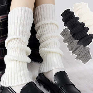 Y2K Women's Leg Warmers Japanese Lolita Long Socks