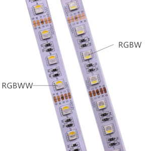 Automotive component: 24V LED Strip 5050 RGBW / RGBWW 4in1 LED, 60led/m x 5m