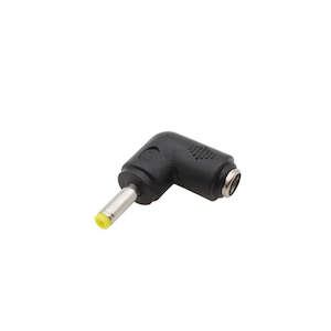 Automotive component: DC 5.5 x 2.1mm Female To 4.0mm x 1.7mm Male Right Angle Power Connector Adapter