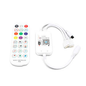 24 Key Voice Control Wi-Fi + IR RGB Remote - 2 Output