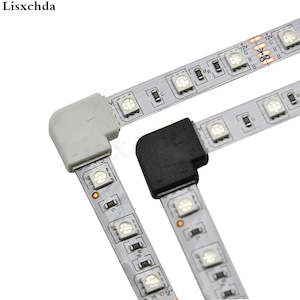 LED strip right angle connector