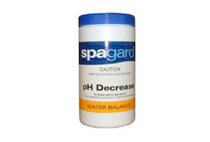 Spagard pH decrease