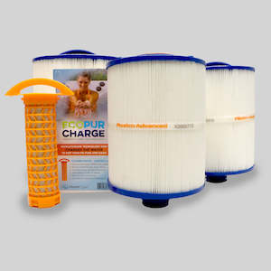 Master Swim Spas Filter Pack (With EcoPur®Charge) - Challenger 15D & Challenger 18D.