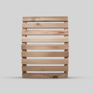 Sauna Cedar Backrest