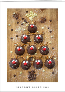 Graphic design service - for advertising: NZ206 Chocolate Rudolph's