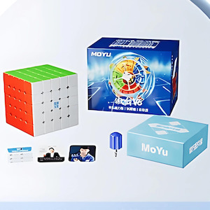 [Pre Order] -Moyu Aochuang V6 magnetic 5x5 speedcube (Single track frosted)