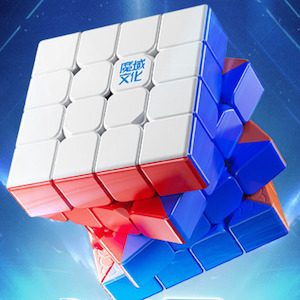 [Pre Order] - Moyu Aosu v7 magnetic 4x4 speedcube (Single track frosted)