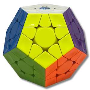 [Pre Order] - Gan Magnetic Megaminx V2 UV (Black Side)