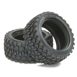 Toy: 60d Rally Block Tire (2pcs)