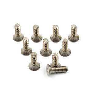 Titanium Hex Socket Flat Head Machine Screw 3x10mm