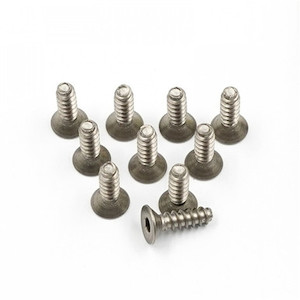 Titanium Hex Socket Flat Head Self Drilling Screw 3x10mm