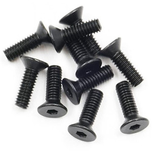 Flat Head Hex Screw 2.5x8mm 10pcs