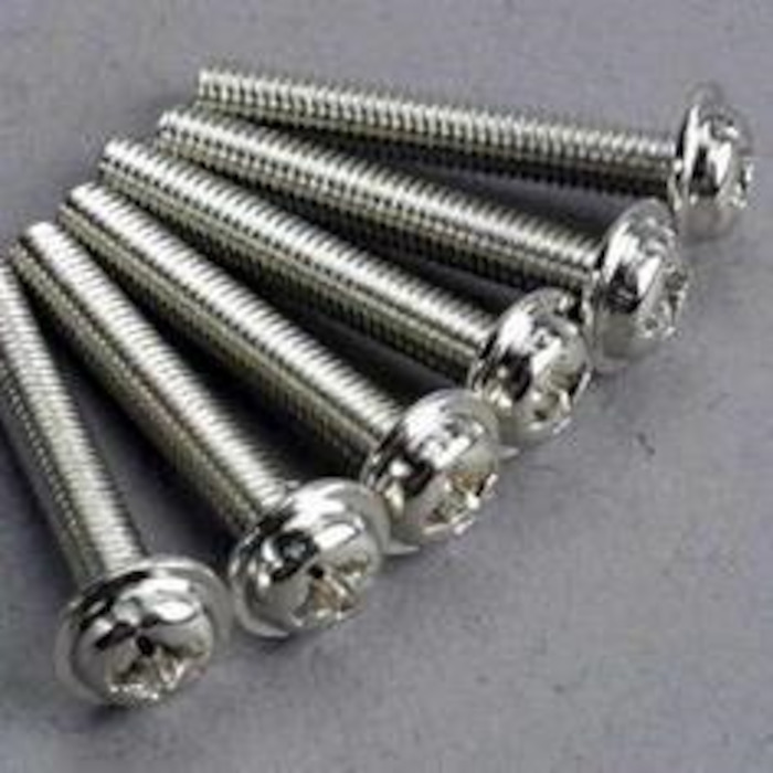 Traxxas 3188 - Screws, 3x20mm Washerhead Machine (6)