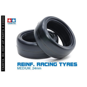 REINF. RACING TYRES MED 24mm (2)