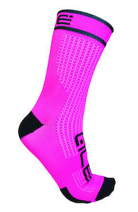 Sales agent for manufacturer: ALE H-Comb Power High Cuff Socks -  Pink and Black