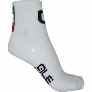 Sales agent for manufacturer: ALE Q-Skin High Cuff Socks - White