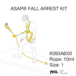 Wholesale trade: PETZL - ASAP® FALL ARREST KIT