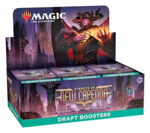 Streets of New Capenna Draft Booster Box + Buy a Box Promo