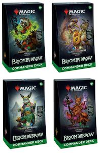 Wholesale trade: Bloomburrow Commander Deck - All 4 Deck