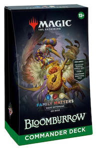 Wholesale trade: Bloomburrow Commander Deck - Family Matters