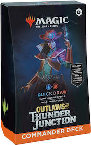 Outlaws of Thunder Junction Commander Deck - Quick Draw