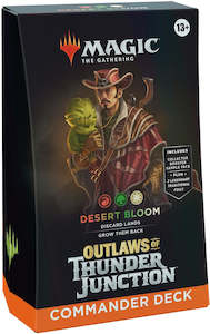 Outlaws of Thunder Junction Commander Deck - Desert Bloom