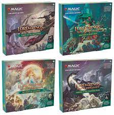 Wholesale trade: THE LORD OF THE RINGS: Holiday Scene Box FULL SET OF 4