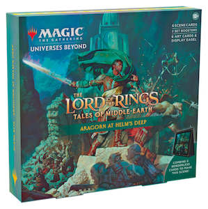 Wholesale trade: THE LORD OF THE RINGS: Aragon at Helm's Deep - Holiday Scene Box