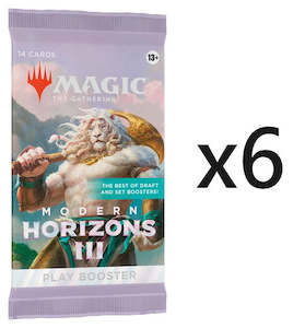 Wholesale trade: Modern Horizons III - 6 Play Boosters