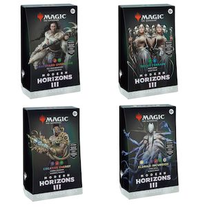 Wholesale trade: Modern Horizons III - All 4 Decks