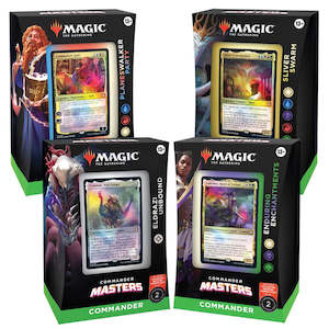 Magic The Gathering: Commander Masters - All 4 Decks