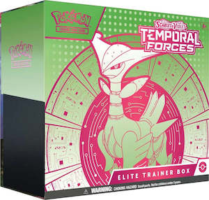 Scarlet & Violet: Temporal Forces Elite Trainer Box (Iron Leaves)