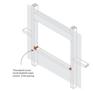 Products: THERMAKRAFT – Corner Moulds (50 Per Pack)