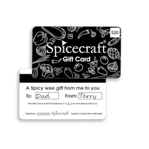 Spicecraft® Gift Card