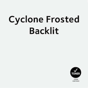 Cyclone Frosted Backlit