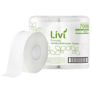 Paper wholesaling: Livi Basic Jumbo Toilet Tissue