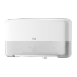 Paper wholesaling: Tork Twin Mini Jumbo Toilet Roll Dispenser